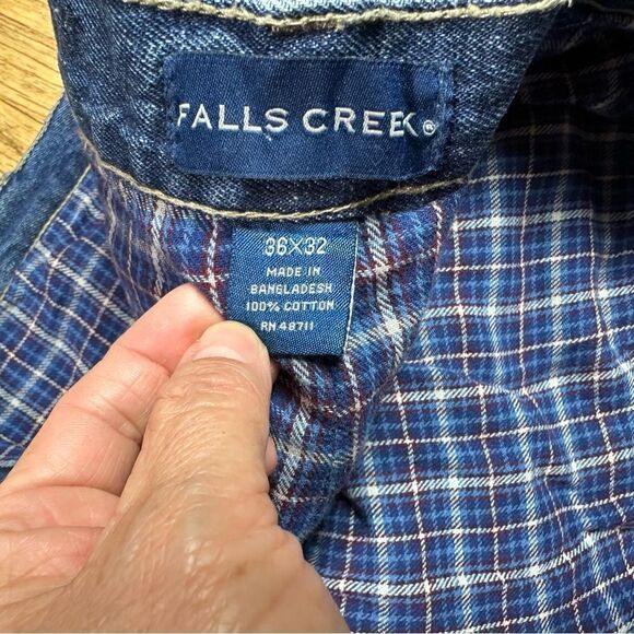 Falls creek flannel lined denim - Picture 2 of 7